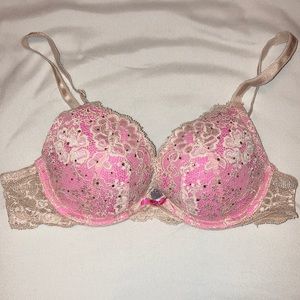 Women’s Victoria’s Secret Limited Edition Dream Angels Rhinestone push up bra